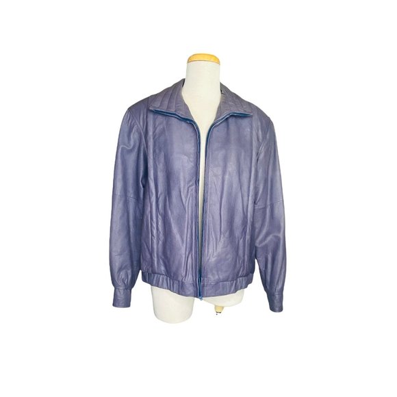North Beach Leather San Francisco Jackets & Blazers - North Beach Leather San Francisco Moto Leather Jacket Vintage 80s Size 10 EUC